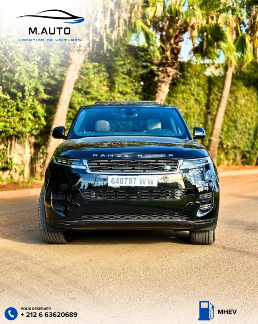 Land Rover Range Rover Sport 2025 - Location voiture Casablanca
